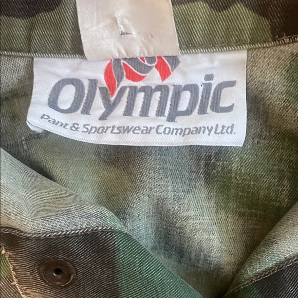 Men's Green Camouflage Military Jacket - Picture 2 of 7